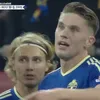 Golul primit de România în meciul cu Suedia. Gyokeres a deschis scorul în minutul 13. Foto: captură Antena 1
