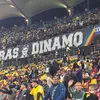Mesajele ultrașilor la România - Suedia + imagini cu Burleanu din tribune. Foto: Raed Krishan / Iosif Popescu / GOLAZO.ro