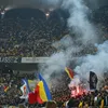 Mesajele ultrașilor la România - Suedia + imagini cu Burleanu din tribune. Foto: Raed Krishan / Iosif Popescu / GOLAZO.ro