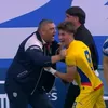 Rareș Silitra, sărbătorind golul egalizator marcat în finalul meciului cu Portugalia (captură YouTube FRF TV)
