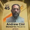 Andrew Cini (45 de ani). Căutat pentru: reîncarcerare. Legături cu: Hatfield (FOTO: Instagram @hertspolice)