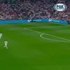Modul cum a sărbătorit Lionel Messi golul victoriei cu Real Madrid, scor 3-2. Foto: captură X/@oficialsincerao