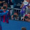 Modul cum a sărbătorit Lionel Messi golul victoriei cu Real Madrid, scor 3-2. Foto: captură X/@oficialsincerao