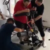 Marcel Coraș, transformare fizică șocantă, la 4 luni după AVC (FOTO: captură TikTok @Auxologico President)