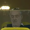 FCSB - Oțelul. Gigi Becali, plictisit în lojă. Foto - Prima Sport (2).jpg