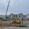 Utilajele grele au ajuns pe șantierul din Ștefan cel Mare. Foto: Facebook / Noul Stadion „Dinamo”