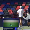 Rafael Jodar și-a vărsat frustrarea pe un copil de mingi la Shanghai Masters (FOTO: captură Tennis TV)