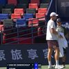 Rafael Jodar și-a vărsat frustrarea pe un copil de mingi la Shanghai Masters (FOTO: captură Tennis TV)