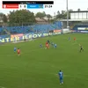 Accidentarea teribilă suferită de Constantin Robicek în Popești Leordeni - CS Afumați. Foto: captură YouTube