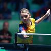Bernadette Szocs și Elena Zaharia / foto: Facebook/FR Tenis de Masă