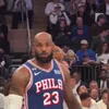LeBron James, dialog aprins cu un fan al lui New York Knicks. Foto: captură X/@big_business_