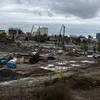 FOTO. Imagini de pe șantierul noului stadion Dinamo (23 octombrie 2026) Sursa: Facebook / Noul Stadion „Dinamo”