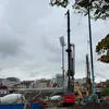 FOTO. Imagini de pe șantierul noului stadion Dinamo (23 octombrie 2026) Sursa: Facebook / Noul Stadion „Dinamo”