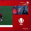 Csikszereda - FC Voluntari, gol anulat pentru henț în minutele de prelungire. Foto: captură Prima Sport