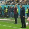Daniel Pancu și Laurențiu Reghecampf în timpul meciului FCSB - Rapid FOTO Iosif Popescu/GOLAZO.ro