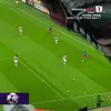 Muhar, gol egalizator în FCSB - Rapid, în minutul 58. Foto: captură Prima Sport