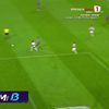 Muhar, gol egalizator în FCSB - Rapid, în minutul 58. Foto: captură Prima Sport