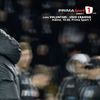 Șumudică și-a chemat jucătorii la marginea terenului după scandările rasiste venite din tribune / foto: capturi Prima Sport