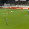 Gafa lui Batubinsika la golul marcat de Gloria Bistrița / foto: capturi Prima Sport
