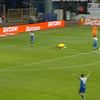 Gafa lui Batubinsika la golul marcat de Gloria Bistrița / foto: capturi Prima Sport