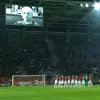 Momentul de reculegere în memoria lui Răzvan Apostolescu / foto: capturi Prima Sport