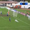 Petre Grigoraș a intrat pe teren după golul nevalidat / foto: capturi Youtube/Bucovina TV