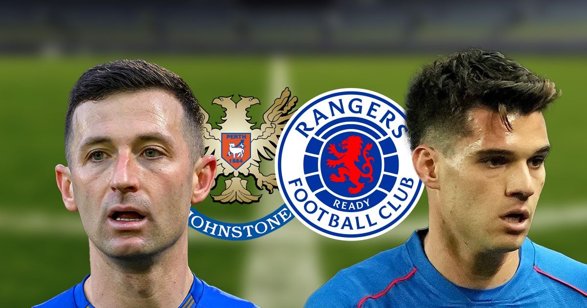 St. Johnstone - Rangers 0-1. Cu Ianis Hagi integralist, formația lui ...