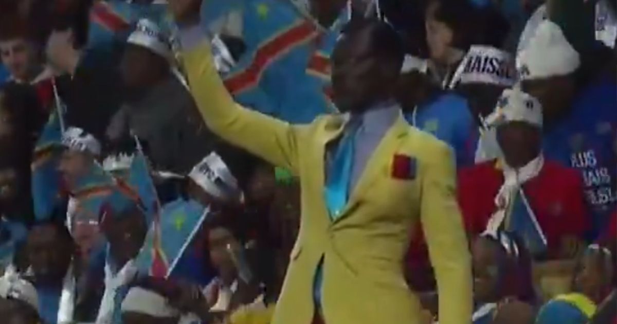Moment viral la Cupa Africii. VIDEO: Un fan congolez a stat nemișcat ...