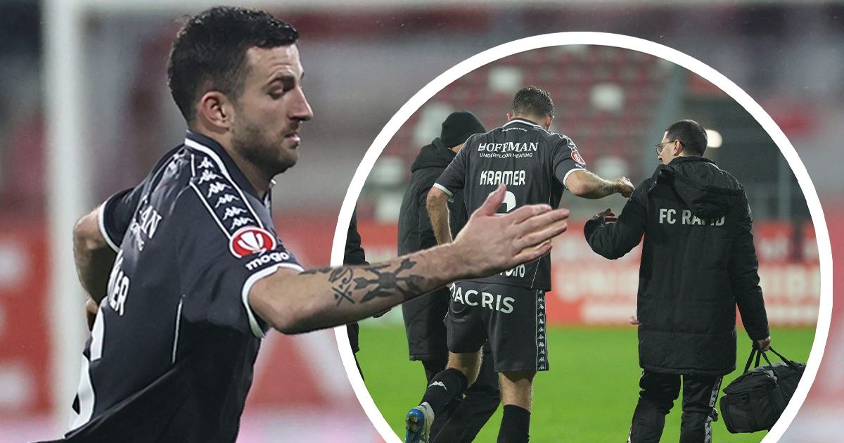 Rapid răsuflă ușurată! GOLAZO.ro a aflat diagnosticul primit de Lars ...