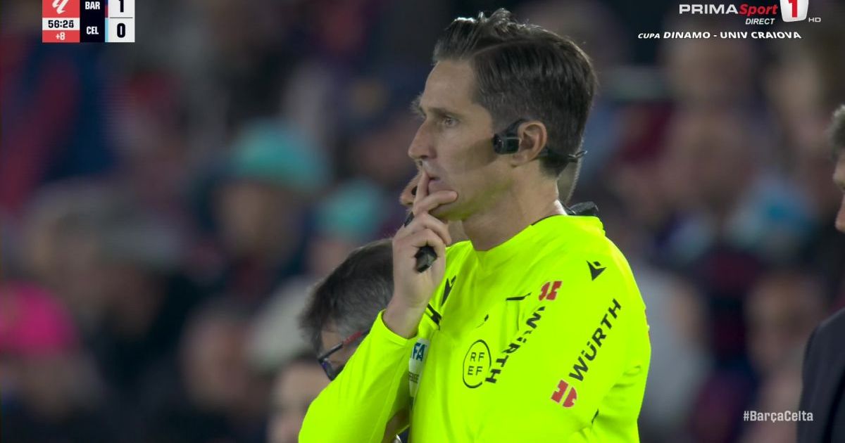 Panică pe Camp Nou! Ionuț Radu, titular în Barcelona - Celta, meci întrerupt timp de 20 de minute! Ce s-a întâmplat
