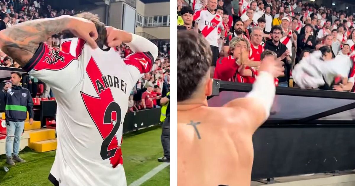 „Idol în Vallecas” / VIDEO. „Racheta Rațiu” i-a cucerit pe spanioli! Gestul superb făcut după Rayo