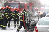 FOTO Filmul accidentului din Sectorul 6, unde o femeie a murit după ce mașina electrică a luat foc în timpul mersului
