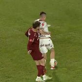 CFR Cluj, salvată de ofsaid  Cristi Balaj, după  faza controversată  din meciul cu Rapid: „Am crezut că se va da penalty. În situația asta s-a păcălit”