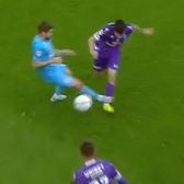 Mai rău ca Mbappe  FOTO.  Fostul jucător de la FCSB, eliminat după o  intrare brutală!  Jucătorul accidentat, în lacrimi la ieșirea de pe teren