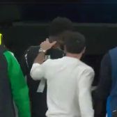 Saka și Carvajal, la un pas de bătaie  VIDEO:  Altercație la pauza meciului  Real Madrid - Arsenal  » Ce s-a întâmplat