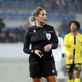 Meci de gală pentru Alina Peșu UEFA a delegat-o la un meci din semifinalele  Champions League  la fotbal feminin