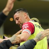 Patriche, celebrat de Dinamo  VIDEO. Mesaje emoționante la   meciul de retragere  al veteranului „câinilor”. Ce a rulat pe tabelă » A fost schimbat în minutul 23