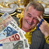 Cum a pierdut Becali 1 mil. €  Patronul FCSB   s-a panicat  din cauza cursului leu-euro și a schimbat o sumă enormă după turul 1 câștigat de Simion