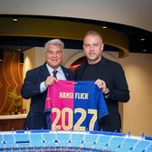 Barcelona l-a convins  Hansi Flick,   contract până în 2027  » Ce se întâmplă cu Raphinha și Lamine Yamal