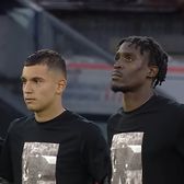 Rivale unite  CFR și FCSB, moment de reculegere   în memoria lui Radu Paligora  » Cu ce tricouri au intrat jucătorii pe teren