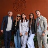 Halep, la ceremonia pentru Nadal    FOTO.  Românca a purtat un   tricou special  în cinstea spaniolului