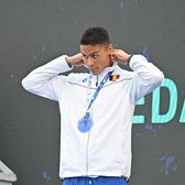 „Când sunt calm înot repede”    VIDEO.    David Popovici,  prima reacție după ce a cucerit medalia de aur la 200m liber de la Europenele U23