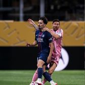 Messi, gest de neînțeles   Argentinianul a încercat   să îl lovească  cu pumnul pe Vitinha, în timpul meciului de la Mondialul Cluburilor 