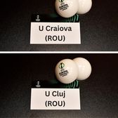 U Cluj și U Craiova, în Conference League   Echipele românești și-au aflat adversarele din   turul 3 preliminar