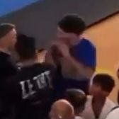 A lovit un junior    Gest brutal al unui antrenor,   în cadrul unei competiții oficiale