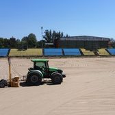 Slobozia revine acasă   După peste un an în exil, Unirea e tot mai aproape de a se întoarce în oraș:   imagini GOLAZO.ro  de pe șantierul de la Stadionul 1 Mai