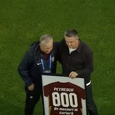 „Ce să fac cu ele?!”  Dan Petrescu, deranjat de   gestul  făcut de CFR Cluj: „Eu am zis că nu vreau! Nu-mi plac astea!”