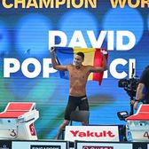 Aur pentru David Popovici!  Românul,   campion mondial la 200 metri liber,  la Campionatele Mondiale de natație de la Singapore