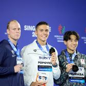 „Am stat crispat”   Primul medaliat olimpic din istoria înotului masculin românesc a avut emoții pentru David Popovici:   „La 100m liber va fi o finală epică!”