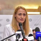 „Pur și simplu e o întrebare”     Camelia Potec  a explicat, pentru   GOLAZO.ro,  declarația surprinzătoare făcută despre viitorul lui David Popovici